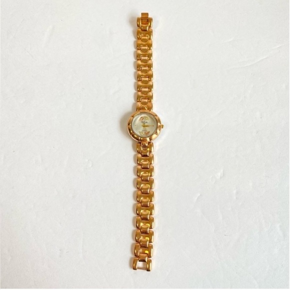 BlackHills Gold Watch Rose Gold‎ Band Pink Green Leaves Black Hills Womens main image 11